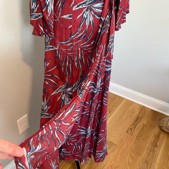 Amuse Society Isle of Love Wrap Maxi Dress - Picture 5 of 10